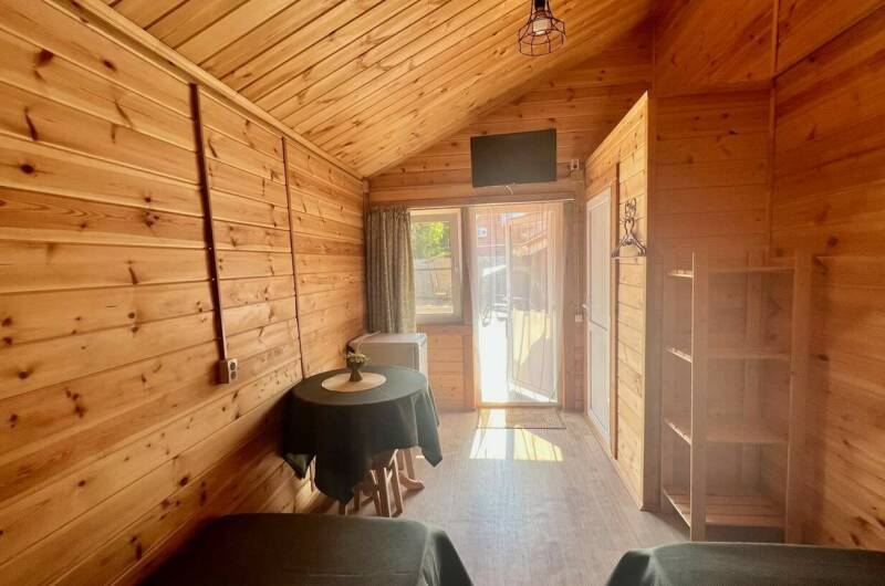 Сруб двухкомнатный