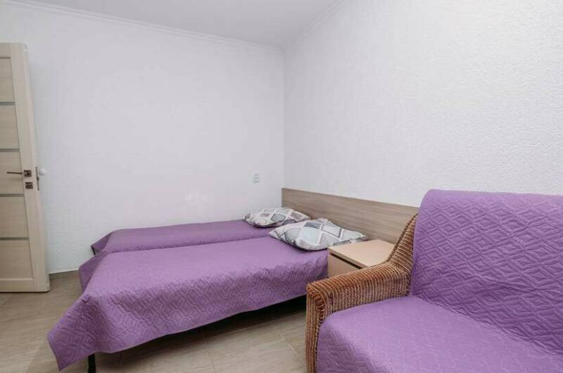 Студия номер с кухней для 3−4 человек