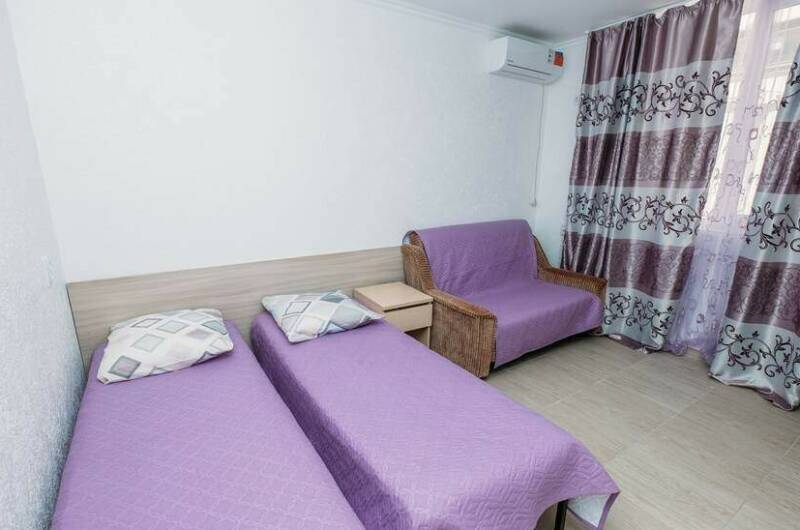 Студия номер с кухней для 3−4 человек