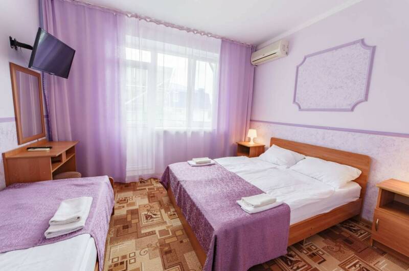 «Полулюкс» 3-х местный с террасой