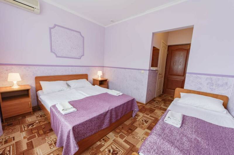 «Полулюкс» 3-х местный с террасой