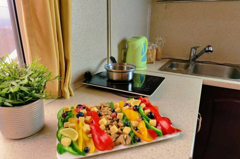 Двухкомнатные 4х местные апартаменты с кухней