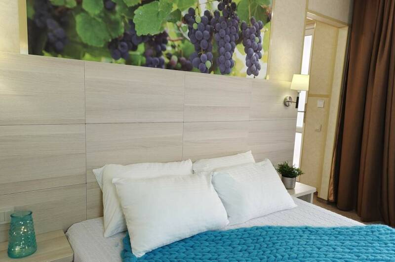 Двухкомнатные шестиместные"Апартаменты" с террасой