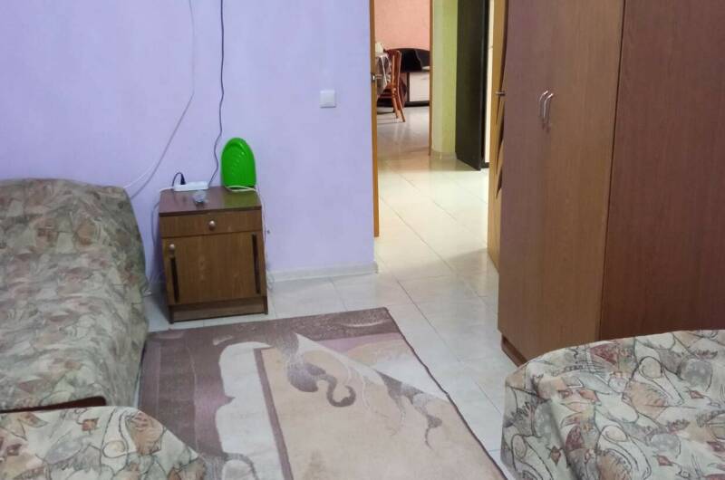 Квартира двухкомнатная с холлом и кухней