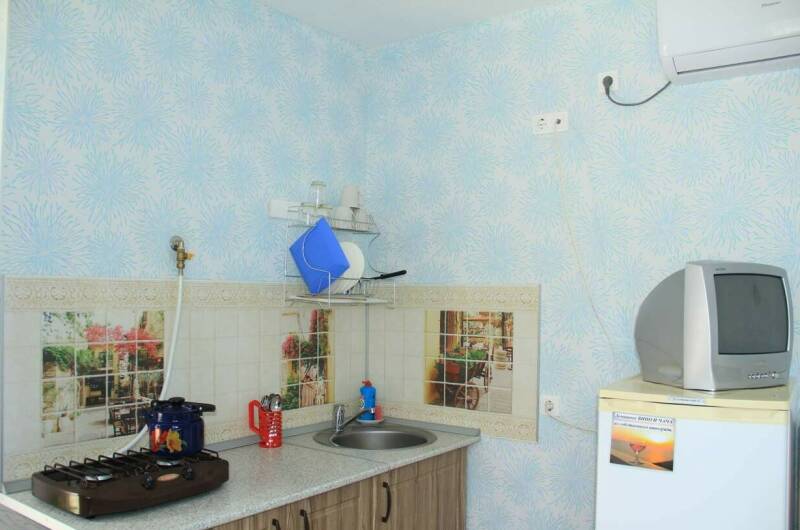 Двухместный домик с кухней