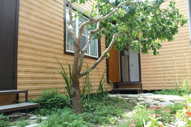 Трехместный домик с кухней