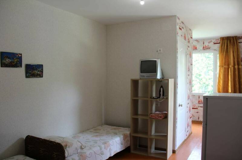 Трехместный домик с кухней