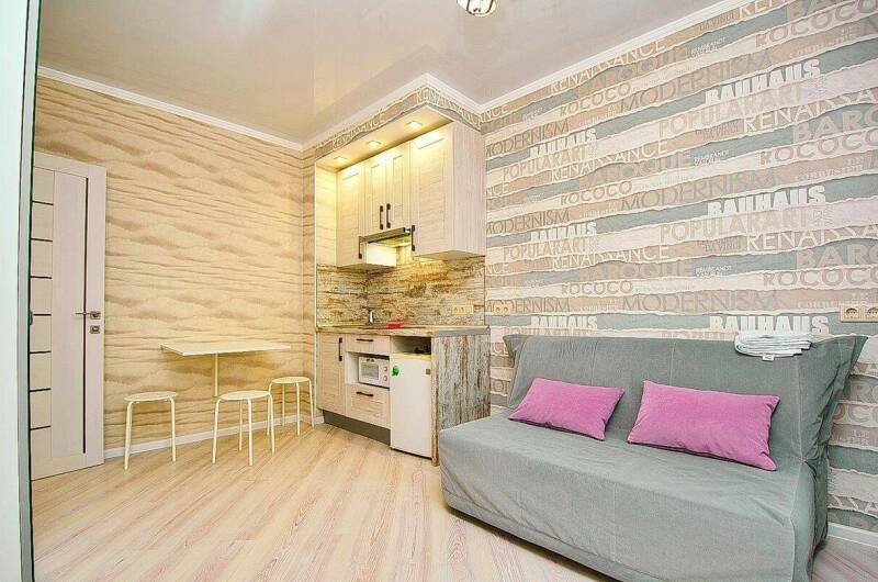 Двухкомнатный «Семейный» с мини-кухней