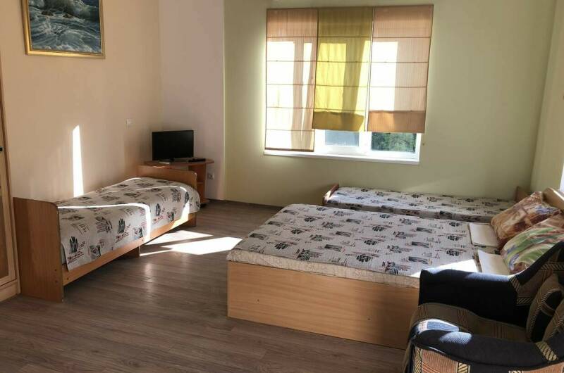 Номер с удобствами на 2−3−4 человека