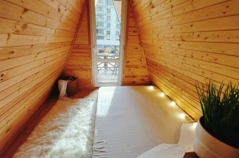 1-комнатный 2-х уровневый с террасой на 5 чел