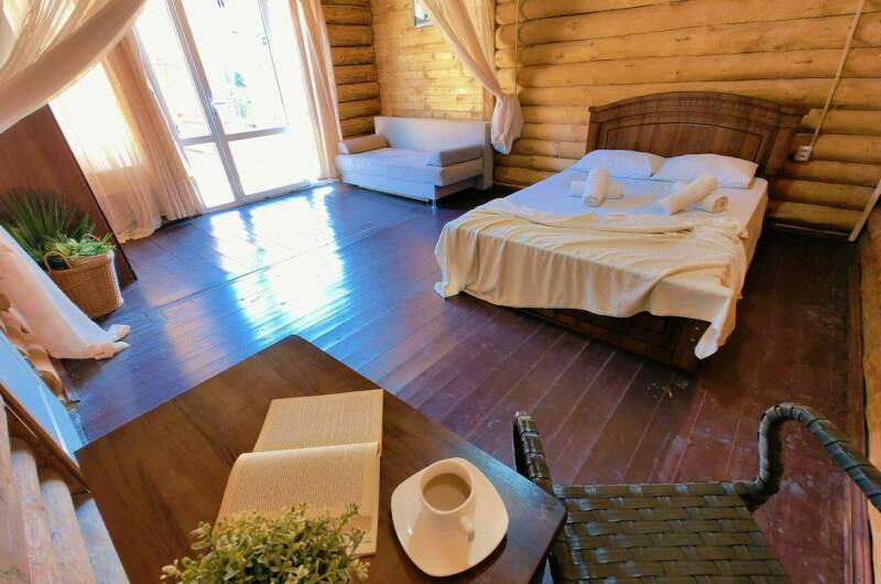 2-х комнатный 1-но этажный с террасой на 7 чел