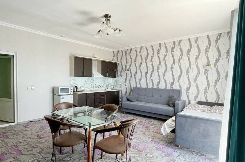 Двухкомнатные апартаменты с кухней