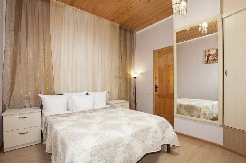 Двухкомнатный стандарт с кухней на третьем этаже