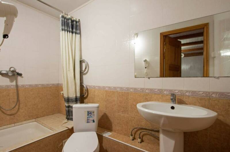 Стандарт-студия без кухни на третьем этаже