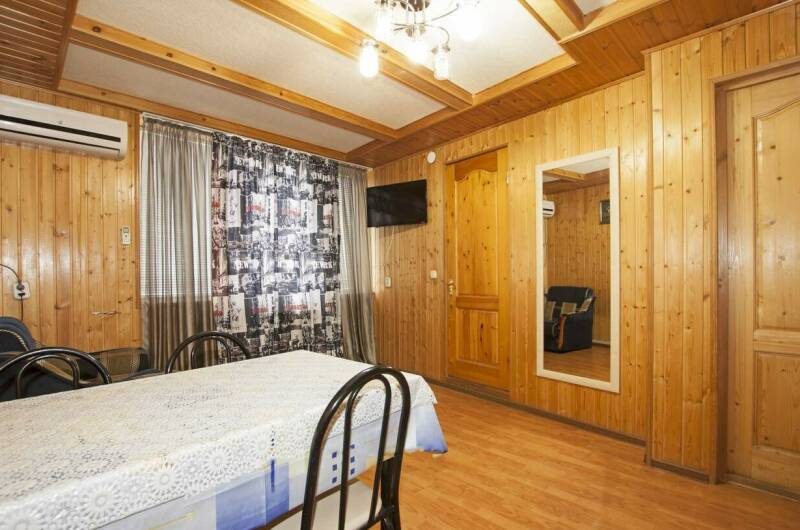 Двухкомнатный номер с кухней на третьем этаже