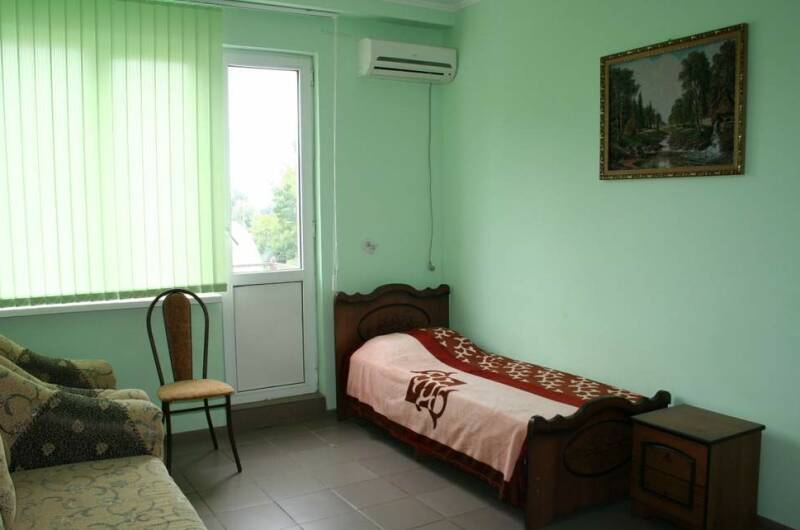 2-х комнатный номер без балкона, 1 этаж, 4 чел