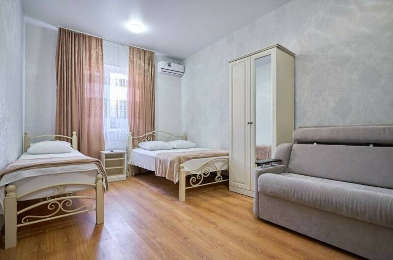 2х комнатные апартаменты с кухней