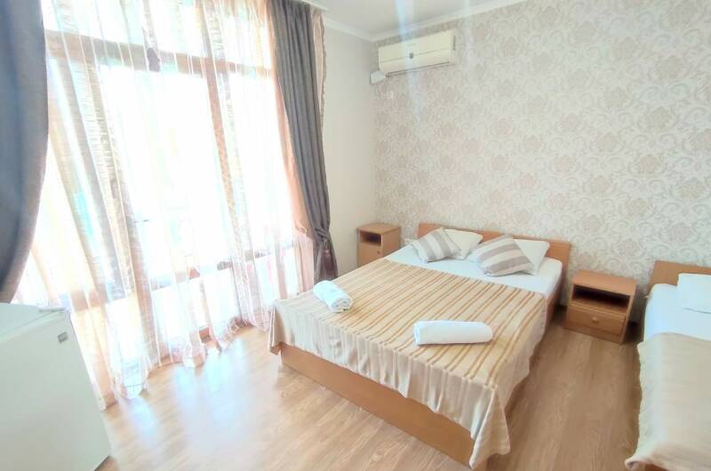 3-х местный «Комфорт» с балконом на море