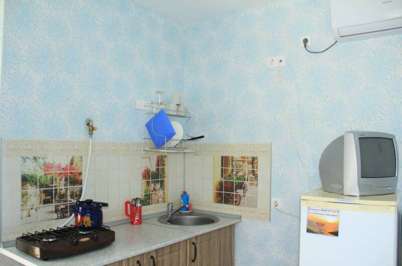 Двухместный домик с кухней