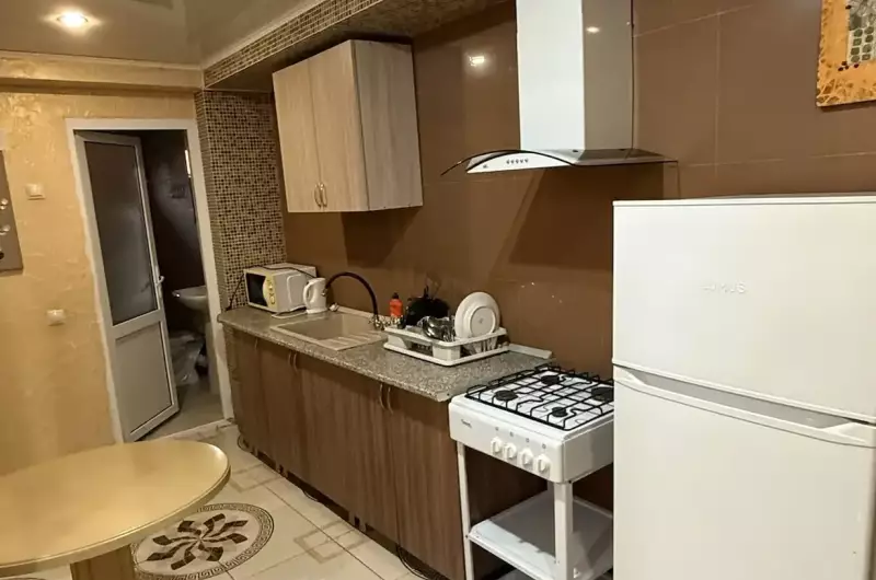 6-ти местные двухкомнатные апартаменты с кухней