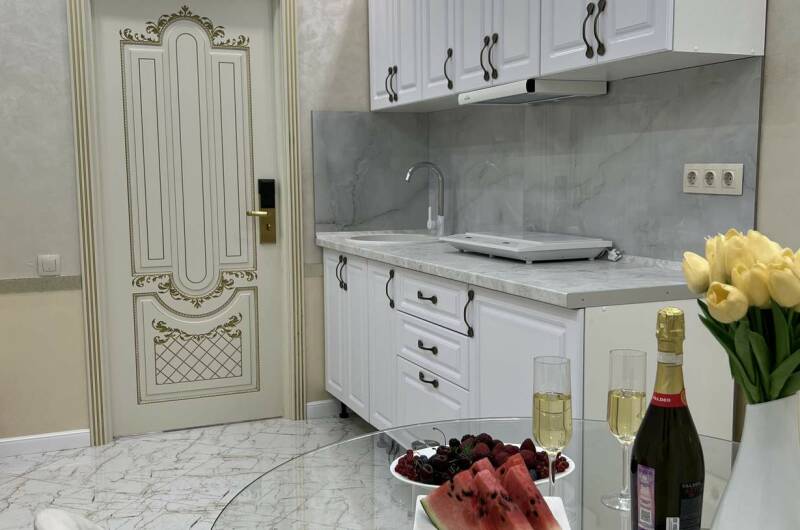 Двухкомнатный номер с собственной кухней