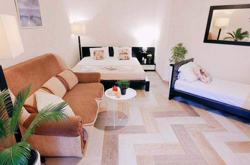 6-ти местные апартаменты с кухней