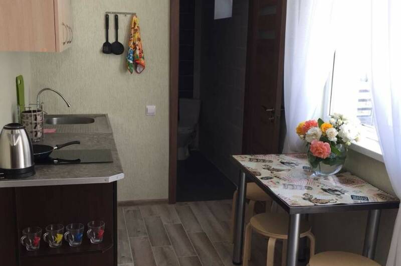 Четырехместный двухкомнатный номер с кухней