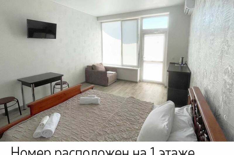 Однокомнатный номер без балкона на 1 этаже