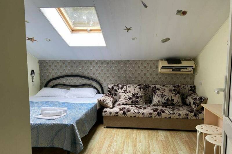 Четырехместный «Стандарт» с видом на горы (3 этаж)