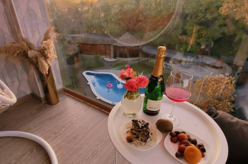 4х местный Полулюкс с панорамным видом