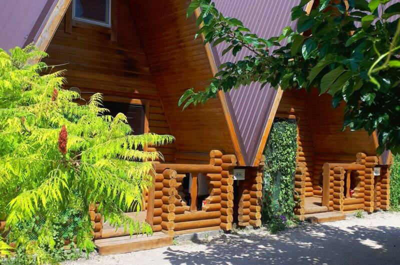 Деревянный эко-домик