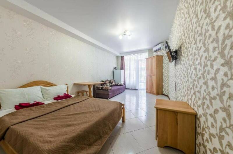 Четырехместный номер с террасой