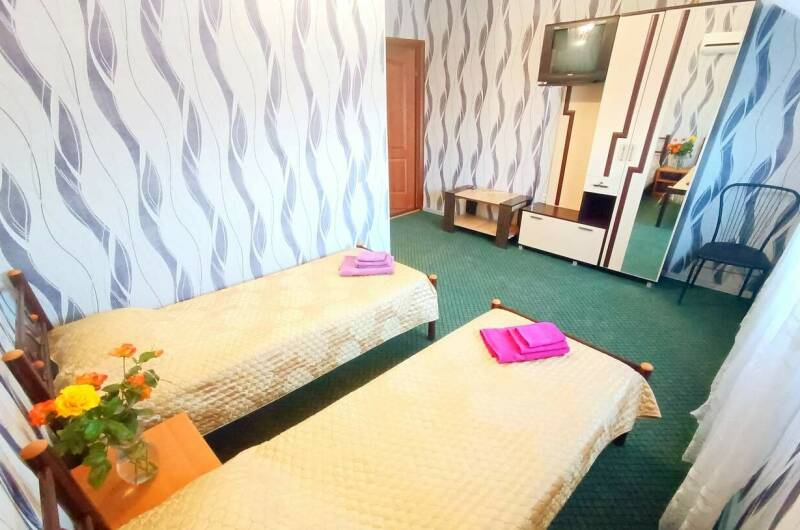 Мансарда «Стандарт» с 2 раздельными кроватями