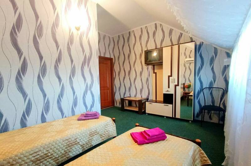 Мансарда «Стандарт» с 2 раздельными кроватями