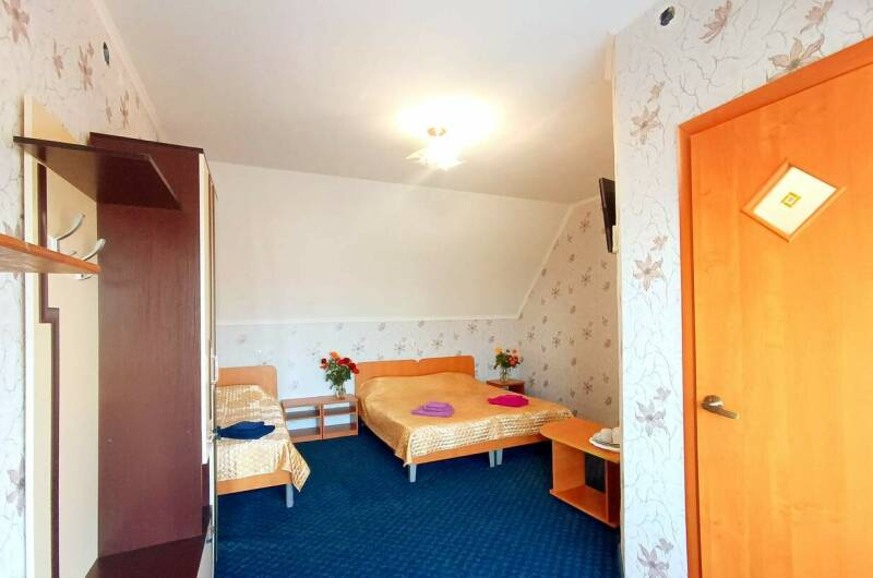 Мансарда. 3-х местный «Семейный» с балконом