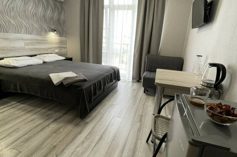 Двухместный номер с балконом на третьем этаже