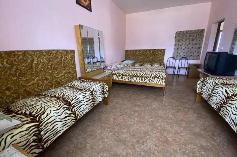 5-ти местная комната с балконом