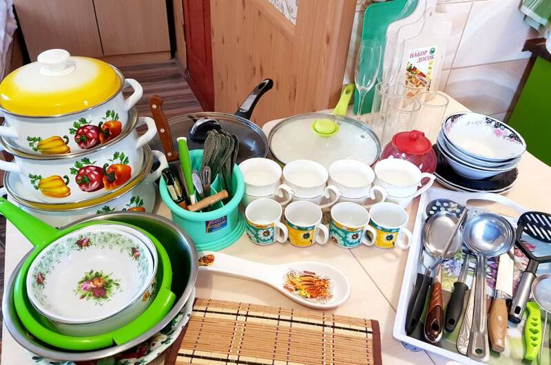 С индивидуальной кухней и всеми удобствами