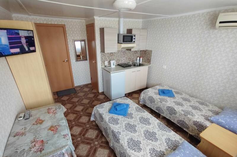 480й 2-х местный «Студия» с кухней 4 этаж
