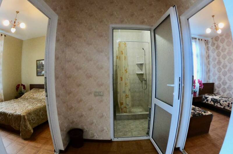 Четырехместная двухкомнатная