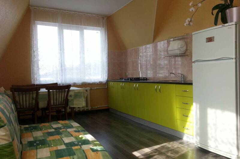 Двухкомнатный номер с удобствами и личной кухней