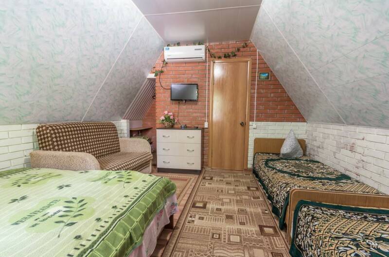 Домики с террасами