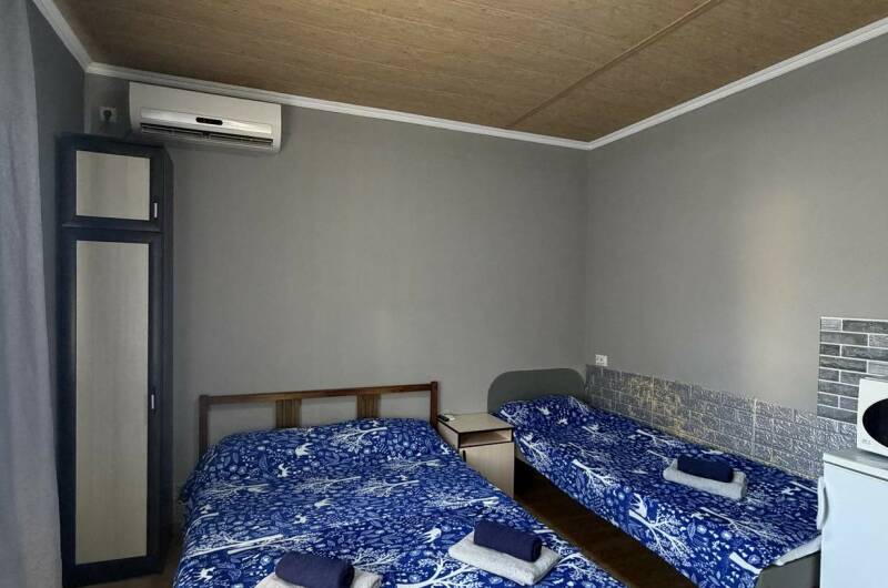 Двухкомнатный с панорамным холлом, 5-ти местный