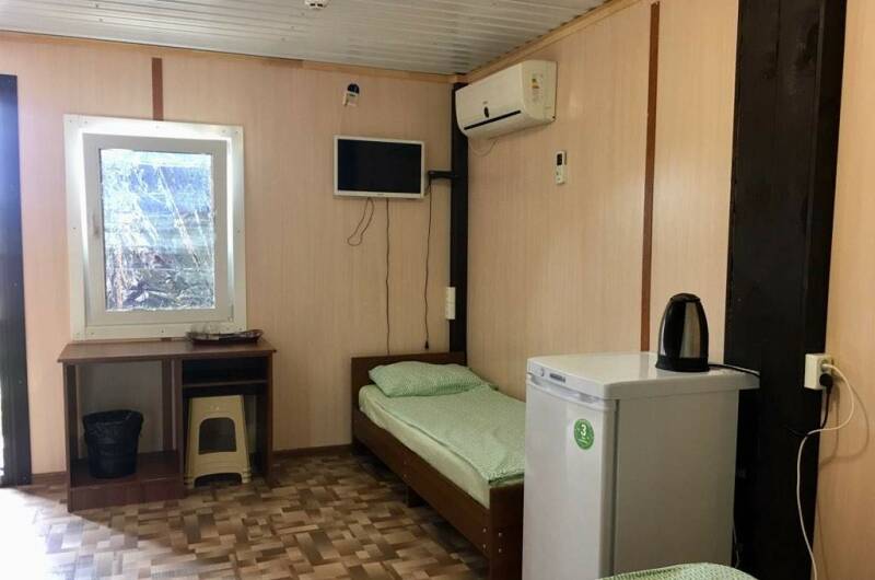 Трехместный номер с кроватями, 2 ЭТАЖ, без балкона