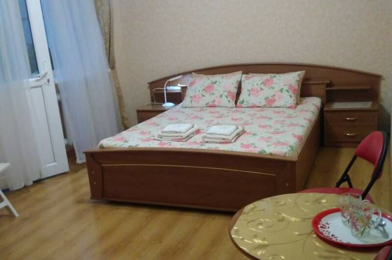 Комната для 2 х человек с 1 кроватью и балконом