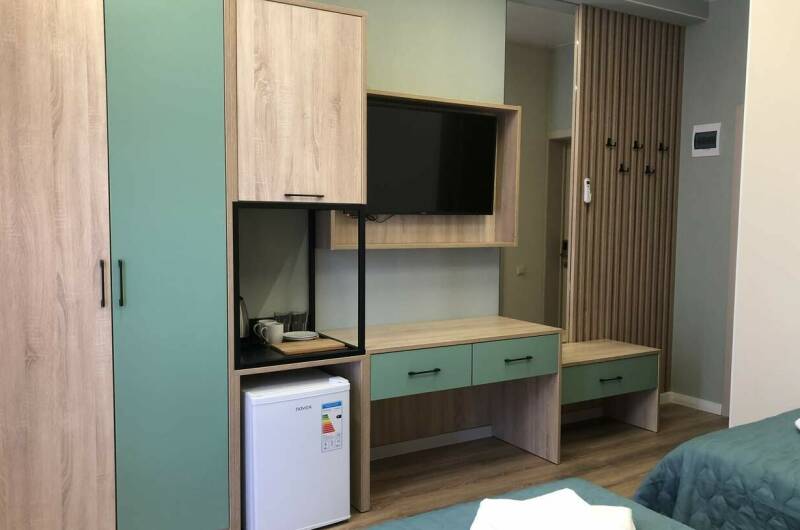 Двухместный номер с балконом вид на море, горы