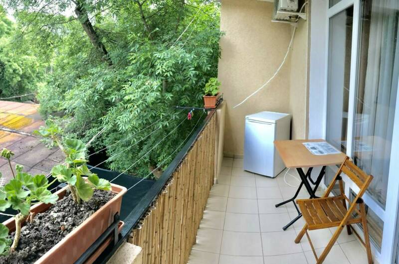 Семейный четырёхместный номер с балконом