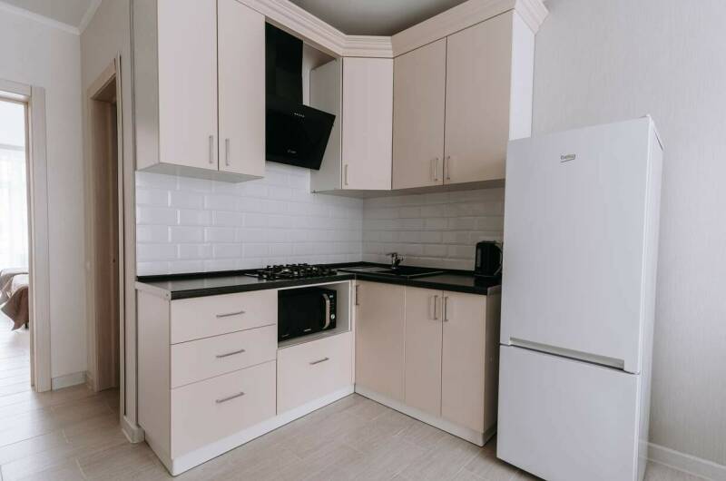 Однокомнатные апартаменты на первом этаже