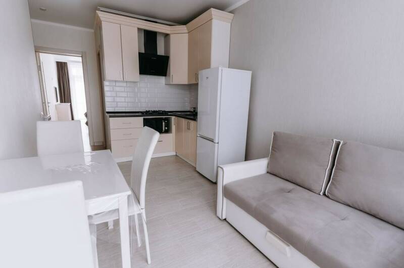 Однокомнатные апартаменты на первом этаже