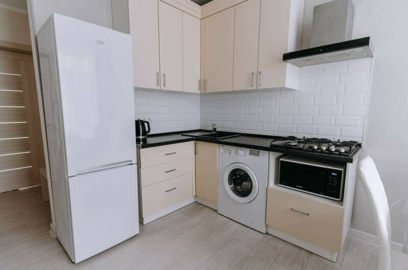 Двухкомнатные апартаменты на первом этаже